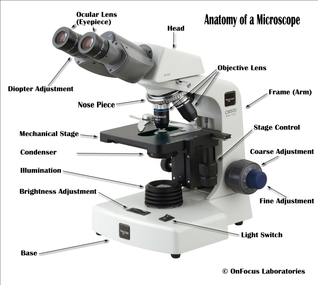 binocular parts diagram