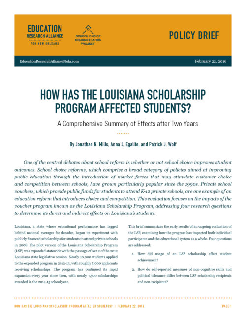 louisiana voucher scholarship